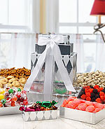 Christmas Gift Basket - Snack Towers