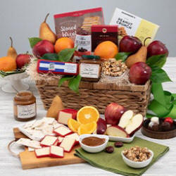 Orchards Abundance - Fruit Baskets - Congratulation Gift Baskets - Thank You Gift Baskets - Congratulations Gift Basket Delivery