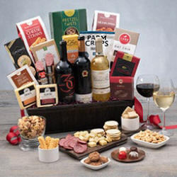 Wine Lovers Retirement Wine Trio Gift Basket - Retirement Gift Baskets - Retirement Gift Basket Delivery