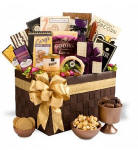 Gourmet Gift Baskets - Gourmet Food chocolate nuts sausage cheese crackers and more.