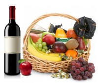 Chocolate and Fruit Orchard $54.95 Gourmet Gift Basket Same Day Delivery