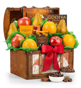 Fruit and Godiva Chocolates 69.95