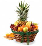Elegant Classics Fruit Basket - Sympathy baskets in Marion