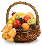Need Nourshment Troy Sympathy Fruit  Basket
