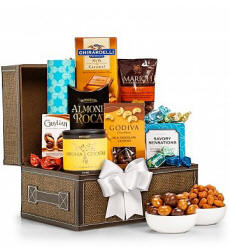 Gourmet Gift Baskets: Mother's Day Chocolate and Nuts Gift Chest