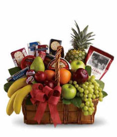 Large Fruit and Gourmet Gift Basket Delivered In The US