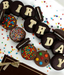 Chocolate covered oreos from send flowers