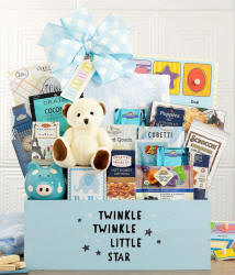 Sweetest New Baby Gift Box -  New Baby Gift Basket Delivery - New Baby Gift Baskets - New Baby Gift Sets - New Baby Gift Baskets Next Day