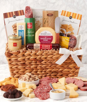 Classic Charcuterie Gift Basket