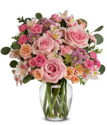 Blushing Rose Vintage Beauty Bouquet