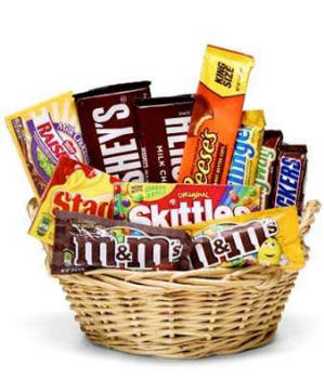Candy Baskets Same Day Delivery