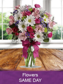 Fresh flowers delivered daily nationwide delivery for a birthday, anniversary, get well, sympathy or any occasion