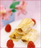 Brie w/Raspberry and Almond in Filo