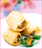 Brie with Honey Mustard and Walnuts in Filo