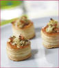 Bluecheese, Apple, Bacon, Chutney Bouchee
