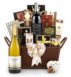 Wine Baskets: California Classic Wine Basket for Mom